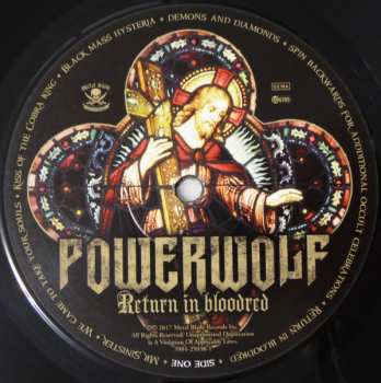 LP Powerwolf: Return In Bloodred 30280