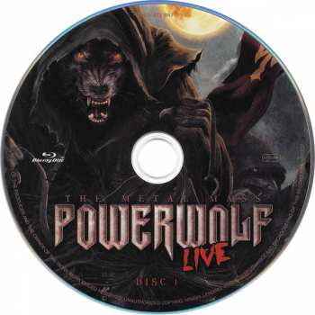 CD/2Blu-ray Powerwolf: The Metal Mass (Live) LTD 23415