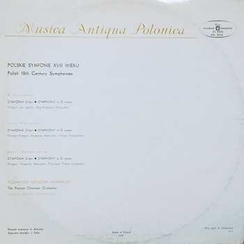LP Poznan Chamber Orchestra: Polskie Symfonie 138765