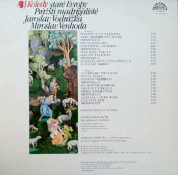 LP Prague Madrigal Singers: Koledy Staré Evropy 515275