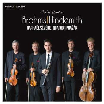 Album Prazak Quartet: brahms - hindemith - clarinet quintets