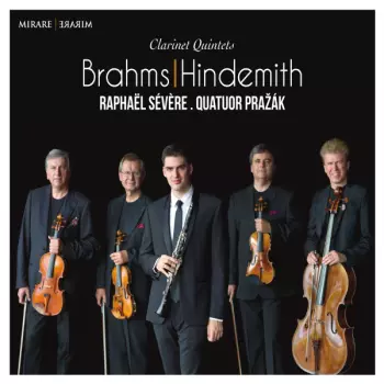 brahms - hindemith - clarinet quintets
