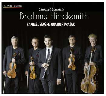 CD Prazak Quartet: brahms - hindemith - clarinet quintets 475181