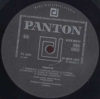 LP Precedens: Pompeje