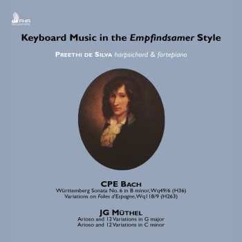 Album Preethi De Silva: Keyboard Music In The Empfindsamer Style