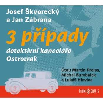 Album Preiss Martin: Škvorecký, Zábrana: 3 Případy Detektivní Kanceláře Ostrozrak