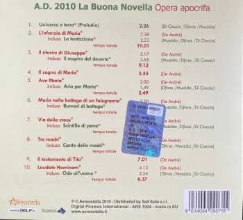CD Premiata Forneria Marconi: A.D. 2010 - La Buona Novella (Opera Apocrifa) DIGI 375175