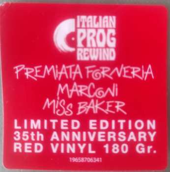 LP Premiata Forneria Marconi: Miss Baker LTD | CLR 441815