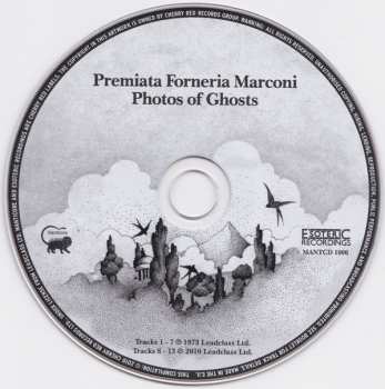 CD Premiata Forneria Marconi: Photos Of Ghosts 121260