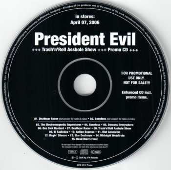 CD President Evil: Trash 'N' Roll Asshole Show 456059
