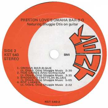 LP Preston Love: Preston Love's Omaha Bar-B-Q CLR 133124