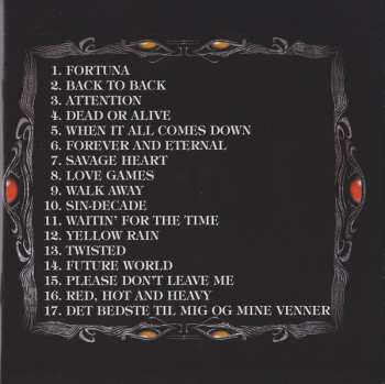 CD Pretty Maids: The Best Of... Back To Back 4413