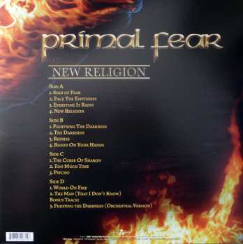 2LP Primal Fear: New Religion LTD | CLR 25094
