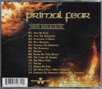 CD Primal Fear: New Religion 25093