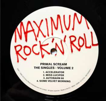 2LP Primal Scream: Maximum Rock 'N'Roll - The Singles Volume 2 23067