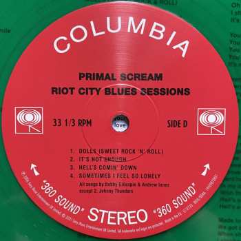 2LP Primal Scream: Riot City Blues Sessions LTD | CLR 87369