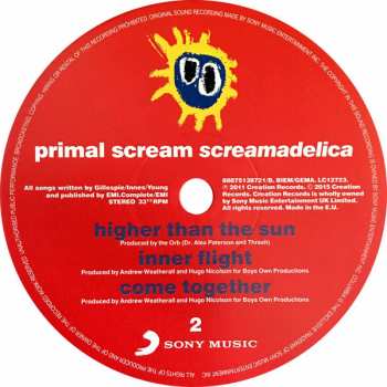 2LP Primal Scream: Screamadelica 31716