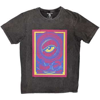 Merch Primal Scream: Stone Wash Tričko Psychedelic Eye