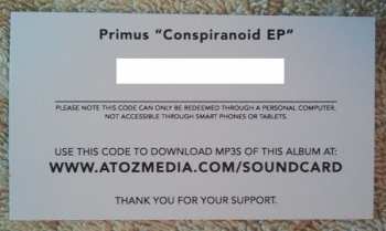 LP Primus: Conspiranoid CLR 398770