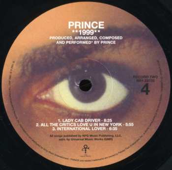 2LP Prince: 1999