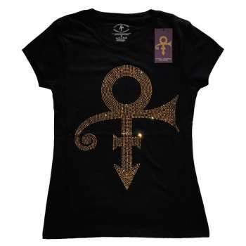 Merch Prince: Dámské Tričko Gold Symbol