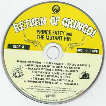 CD Prince Fatty: In Return Of Gringo! 99675