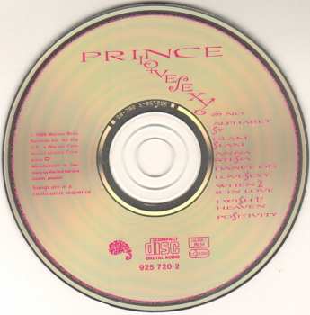 CD Prince: Lovesexy 22175