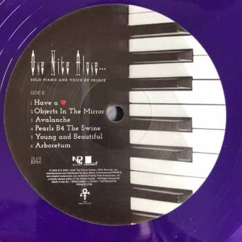 LP Prince: One Nite Alone... Solo Piano And Voice By Prince LTD | CLR 26397
