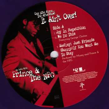 2LP Prince: One Nite Alone... The Aftershow: It Ain't Over! (Up Late With Prince & The NPG) LTD | CLR 26395