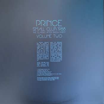2LP Prince: Small Club 1988 (The Classic After Show Party) Volume Two 406196