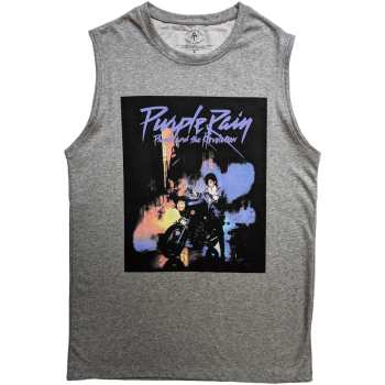 Merch Prince: Prince Unisex Tank T-shirt: Purple Rain (large) L