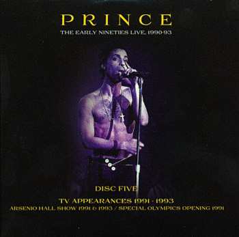 5CD/Box Set Prince: The Early Nineties Live, 1990-93 430411