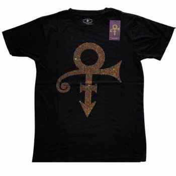 Merch Prince: Tričko Gold Symbol  M