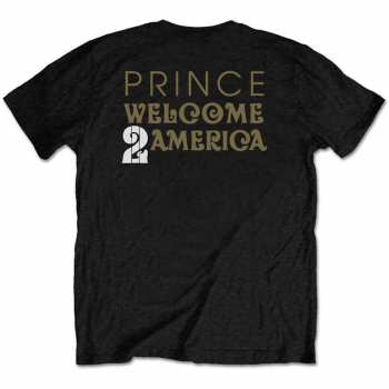 Merch Prince: Tričko W2a White Guitar  XL