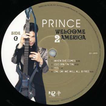 2LP/CD/Blu-ray Prince: Welcome 2 America DLX