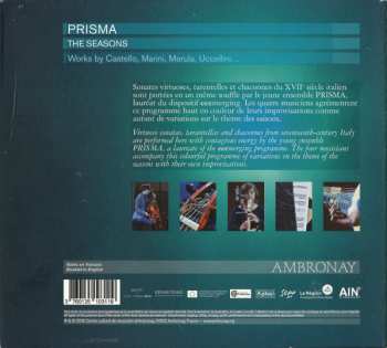 CD Prisma: The Seasons (Works By Castello, Marini, Merula, Uccellini...) 351685