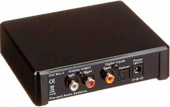 Audiotechnika : Pro-Ject DAC Box E černý