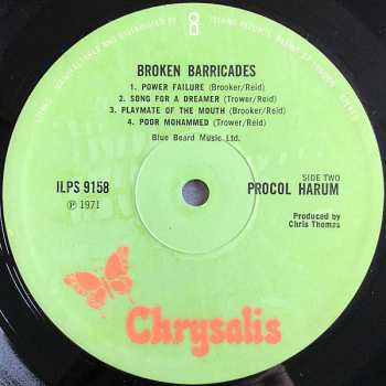LP Procol Harum: Broken Barricades 188232