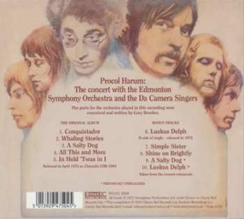 CD Procol Harum: Live - In Concert With The Edmonton Symphony Orchestra DIGI 177078
