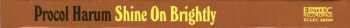 3CD Procol Harum: Shine On Brightly DLX
