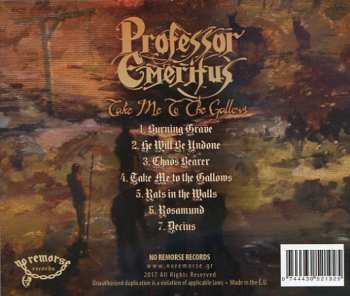 CD Professor Emeritus: Take Me To The Gallows 272924