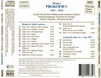CD Sergei Prokofiev: Romeo & Juliet (Highlights) • Cinderella 475617