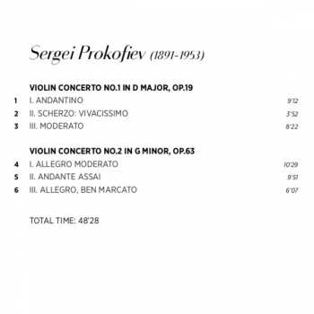 CD Sergei Prokofiev: Violin Concertos 406386