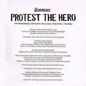 CD Protest The Hero: Scurrilous 31744