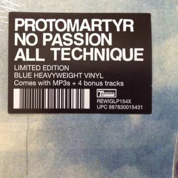 LP Protomartyr: No Passion All Technique LTD | CLR 129306