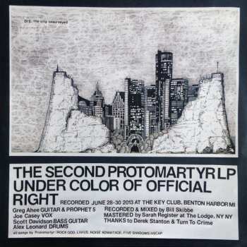 LP Protomartyr: Under Color Of Official Right  437837