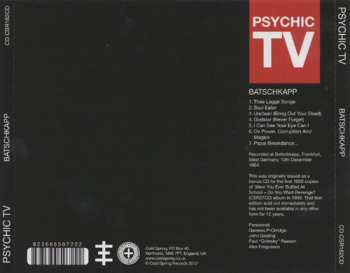 CD Psychic TV: Batschkapp 265223