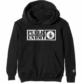 Merch Public Enemy: Mikina Crosshairs Logo Public Enemy  XL