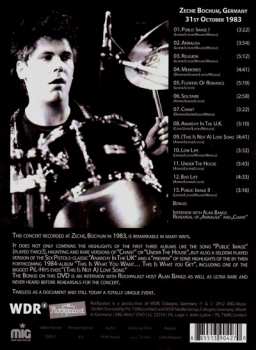 DVD Public Image Limited: Live At Rockpalast 1983 LTD