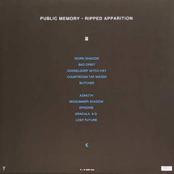 LP Public Memory: Ripped Apparition LTD | CLR 456647